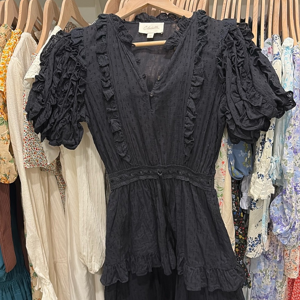 Black Cleobella midi dress